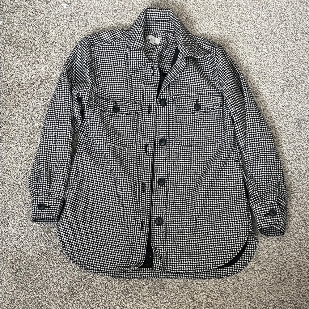LOFT houndstooth jacket